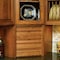 Omega National Products Maple 30 in. x 18 in. Face Frame Solid Wood Tambour Door and Track Kit 67.2A.30.4W - alternate 1